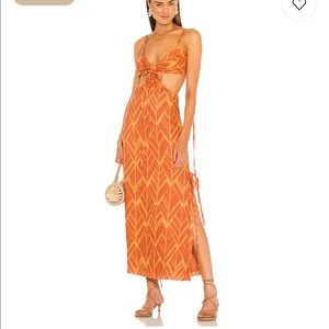 NWT Alexis Days Dress size S in Voyager Palm